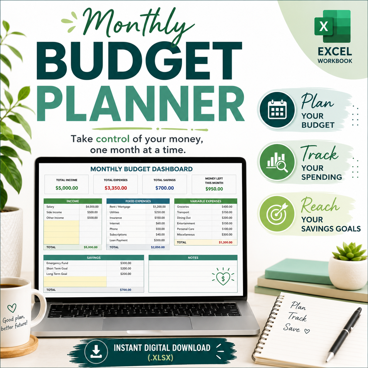 Monthly Budget Planner