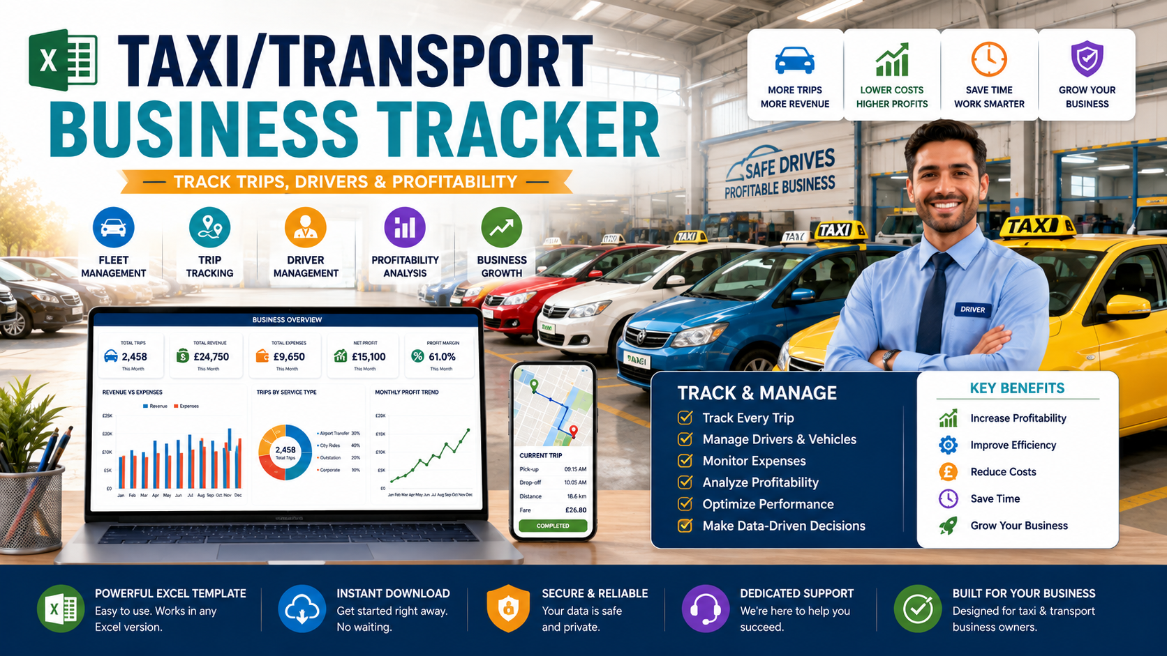 Taxi Business Tracker