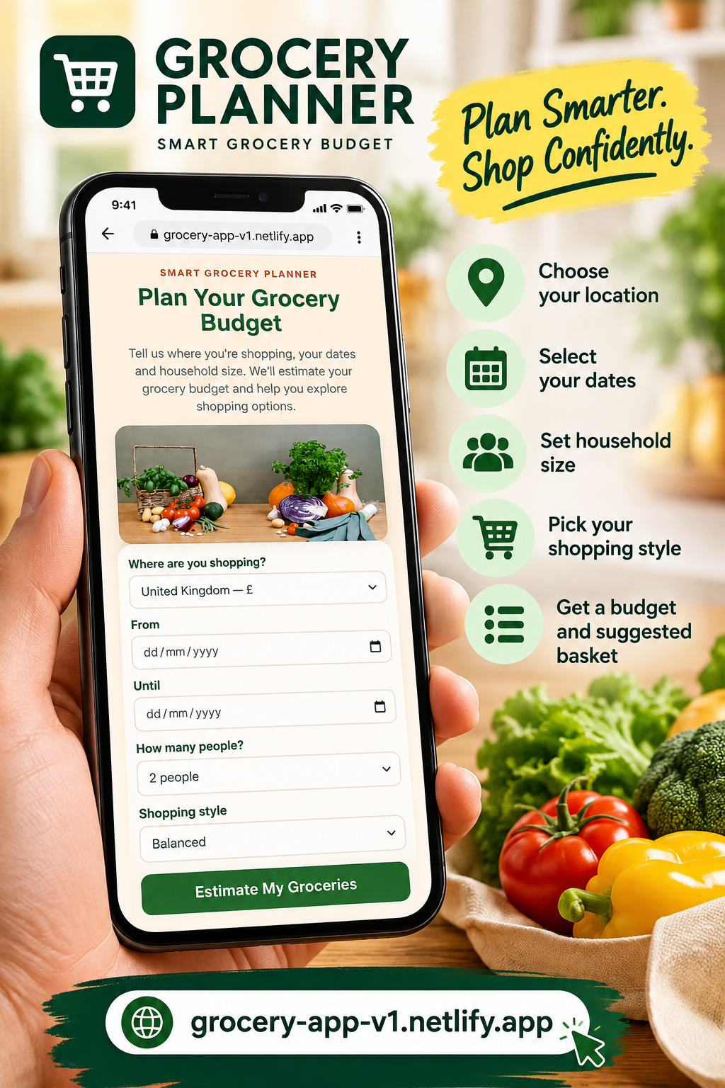 Grocery Planner App