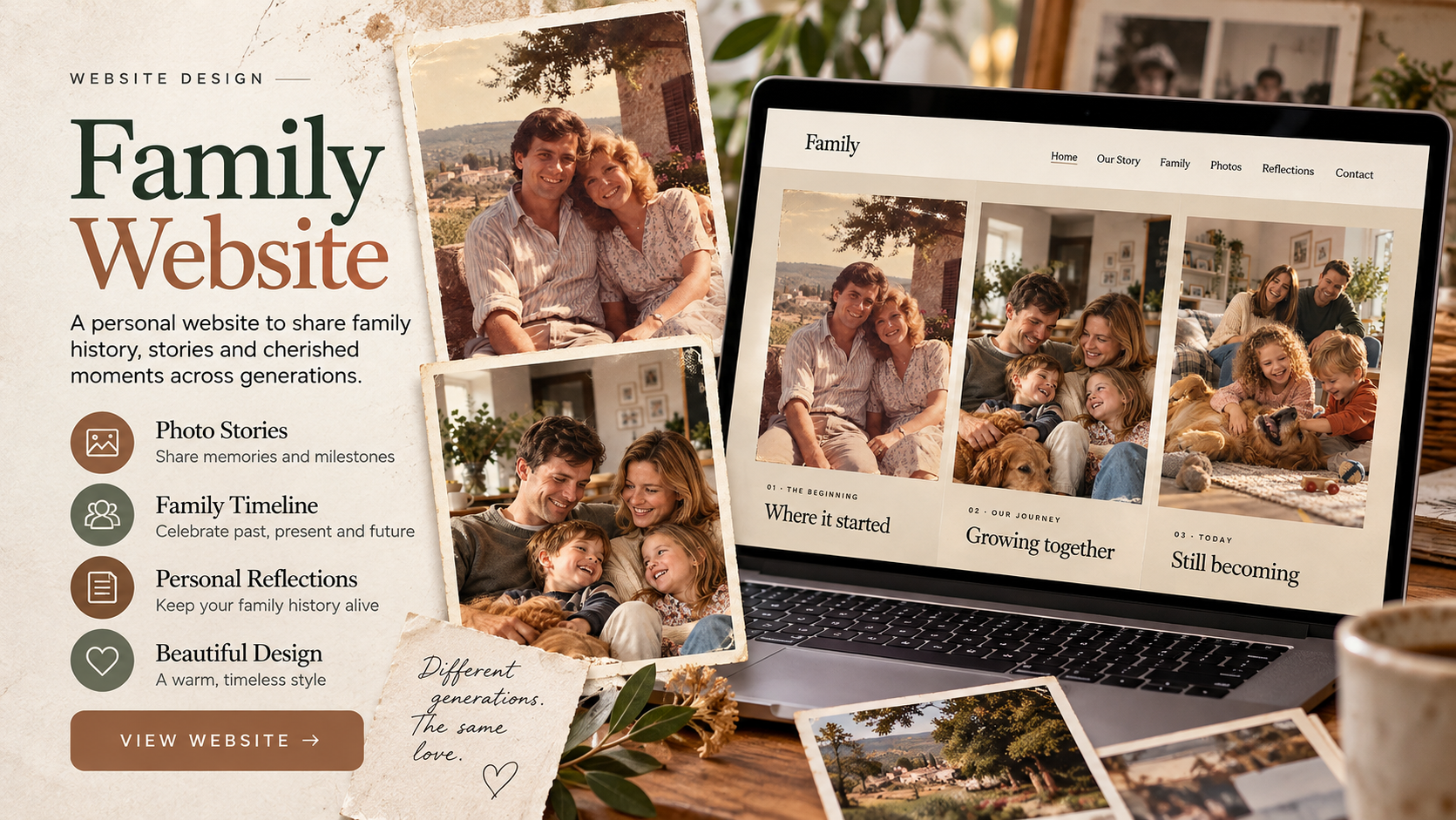 Family Website Design